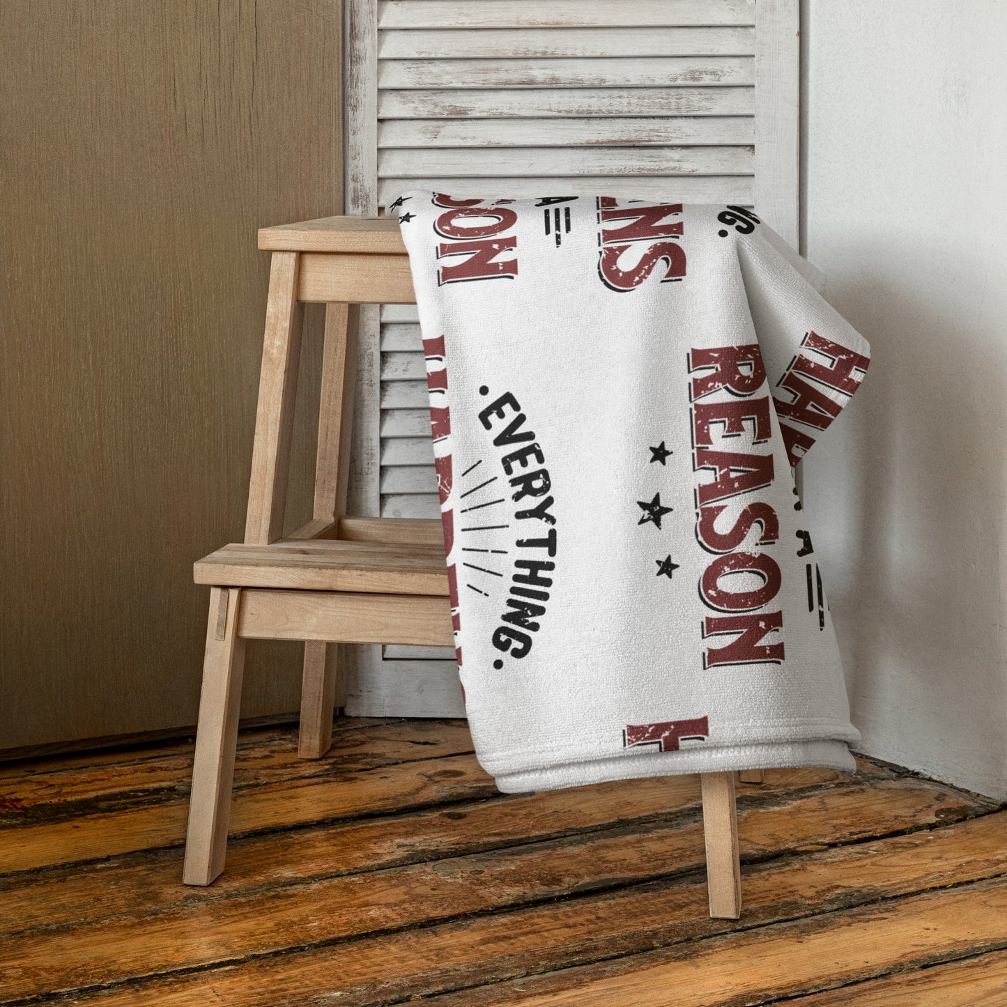 Everything Happens For A Reason Towel