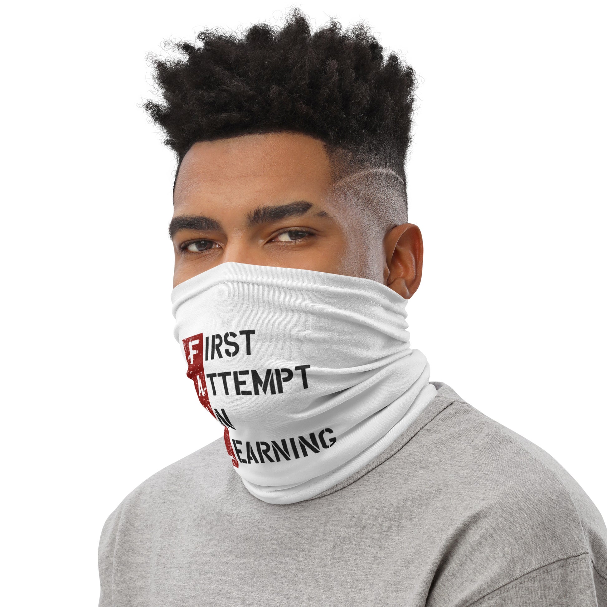 Mens FAIL Neck Gaiter - Pixellly