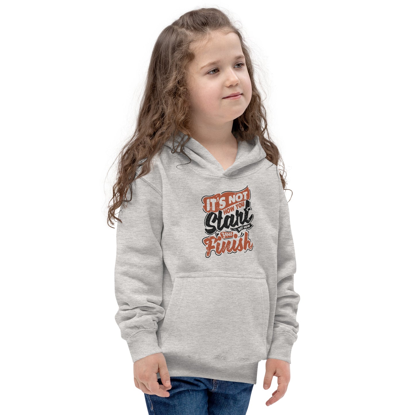Girls It’s Not How You Start Hoodie - Pixellly