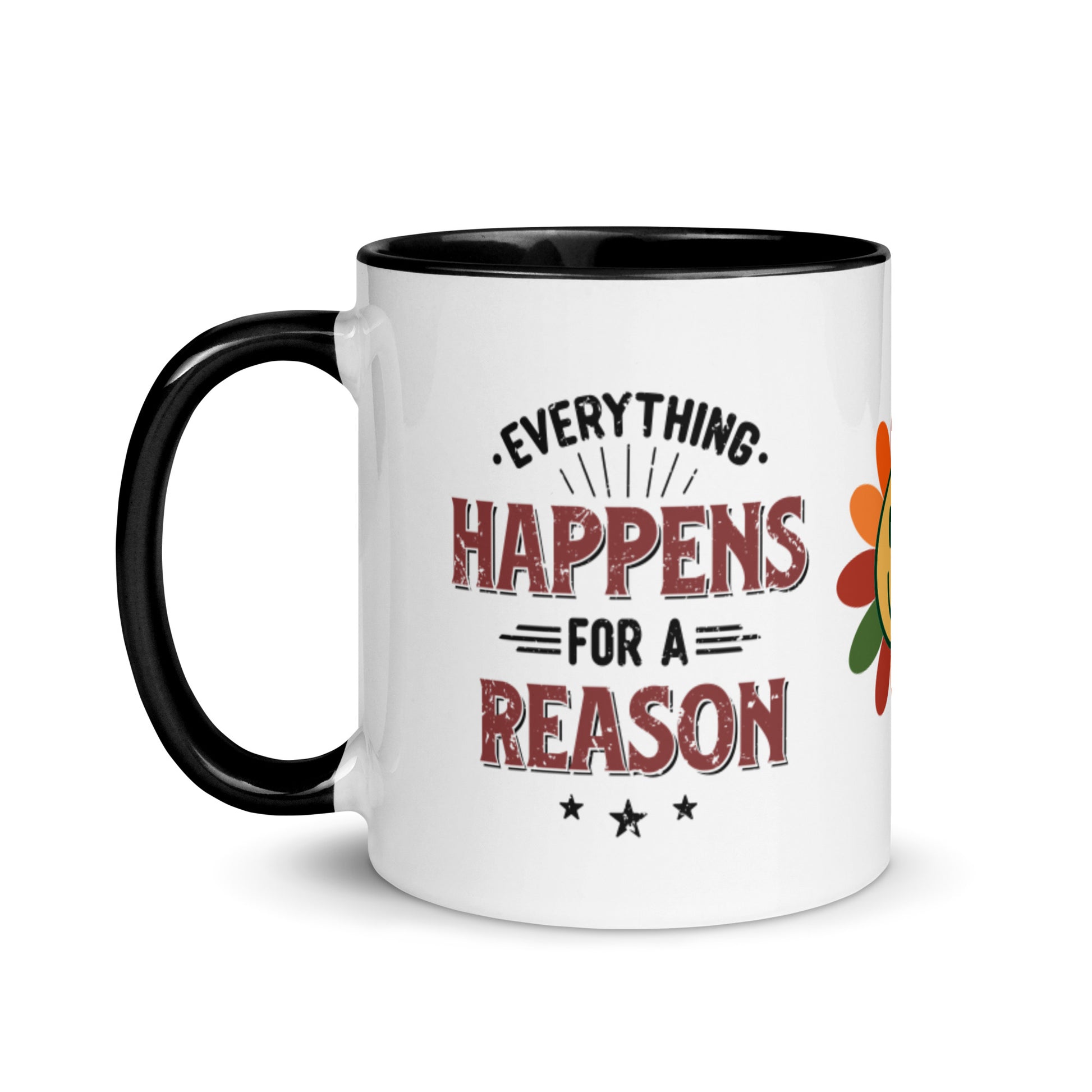 Mug Everything Happens For A Reason - Pixellly