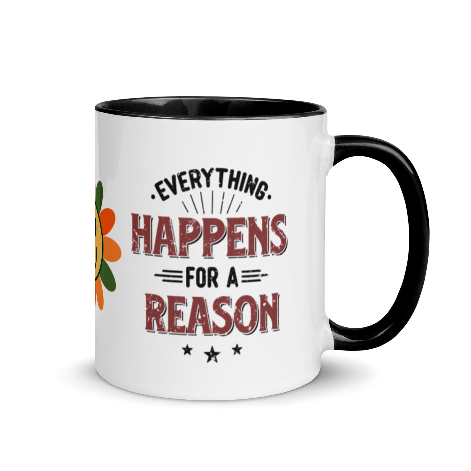 Mug Everything Happens For A Reason - Pixellly