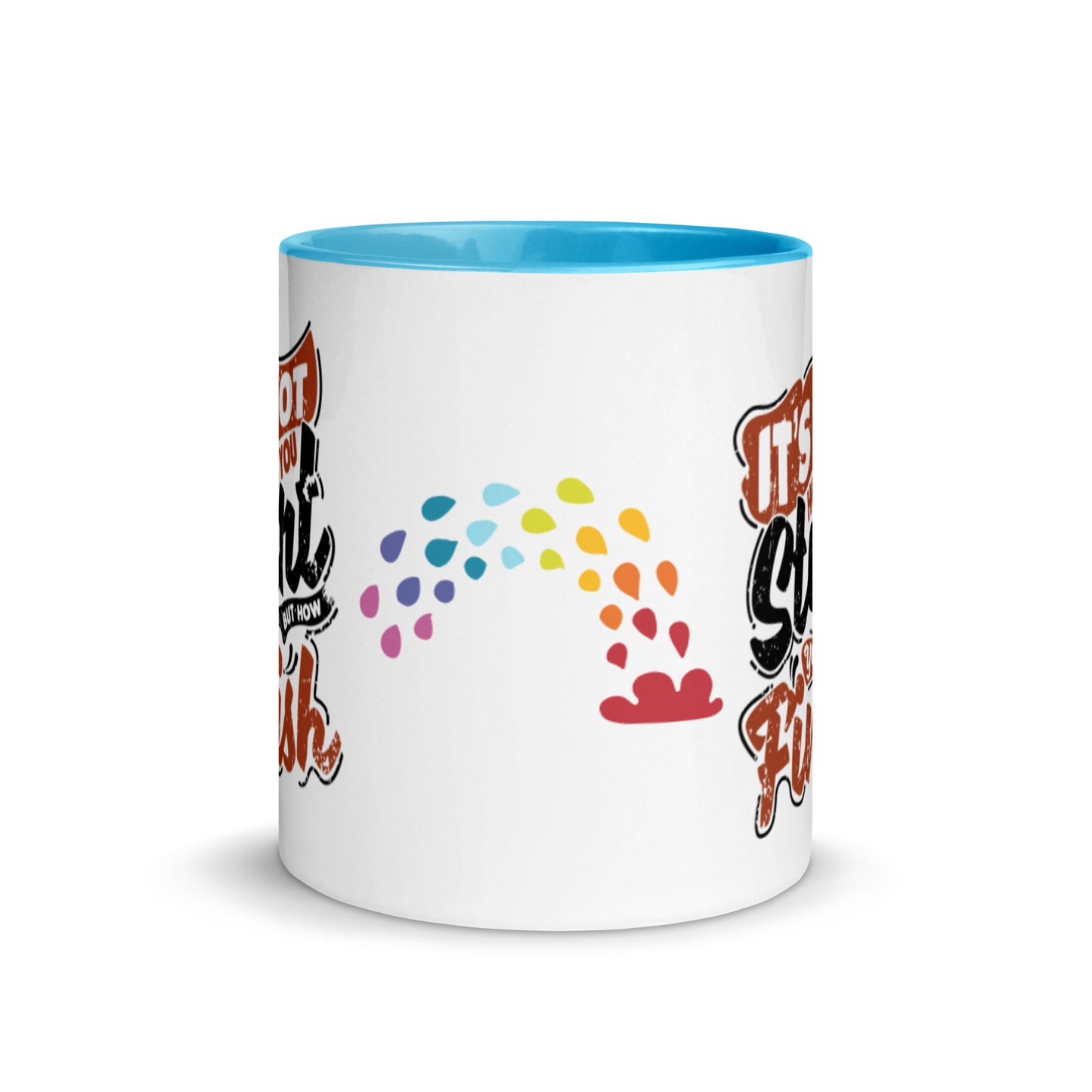 Mug Its Not How You Start But How You Finish - Pixellly