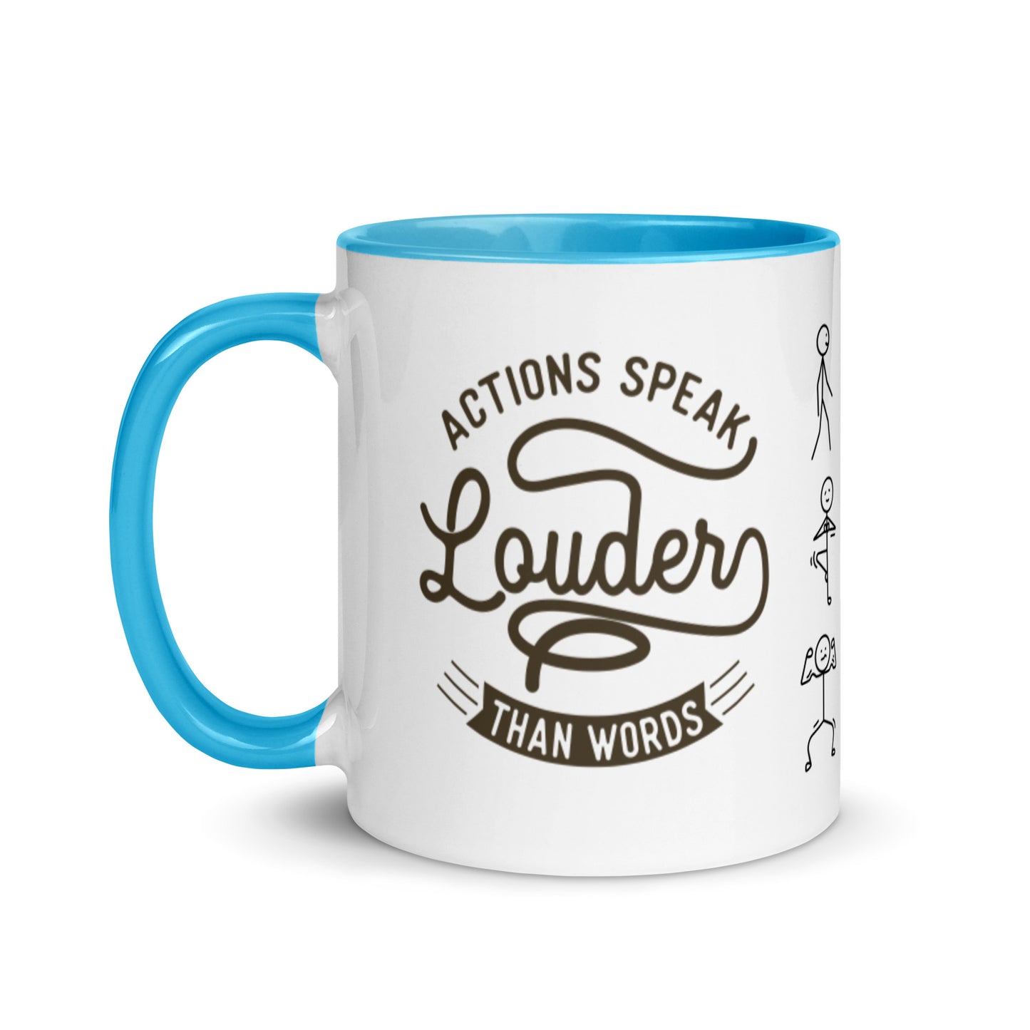 Mug Actions Speak Louder Than Words - Pixellly