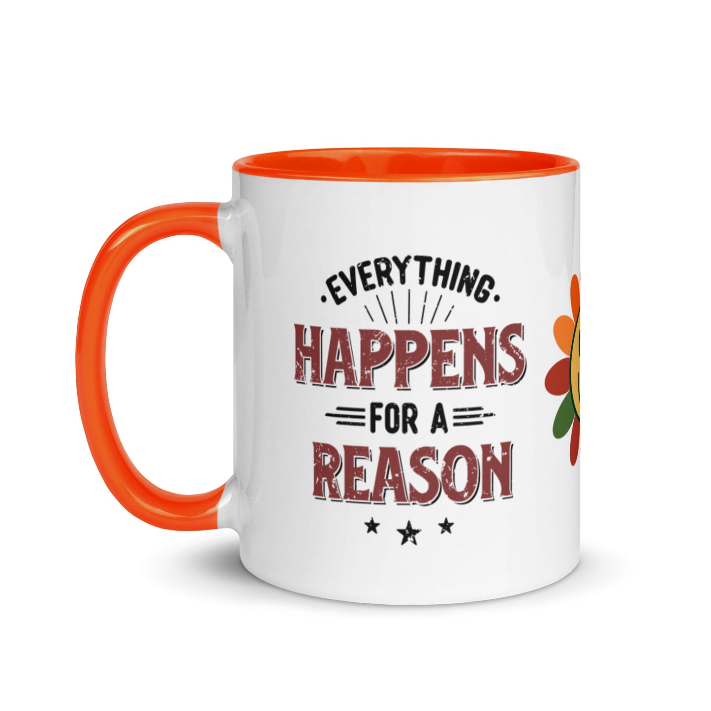 Mug Everything Happens For A Reason - Pixellly