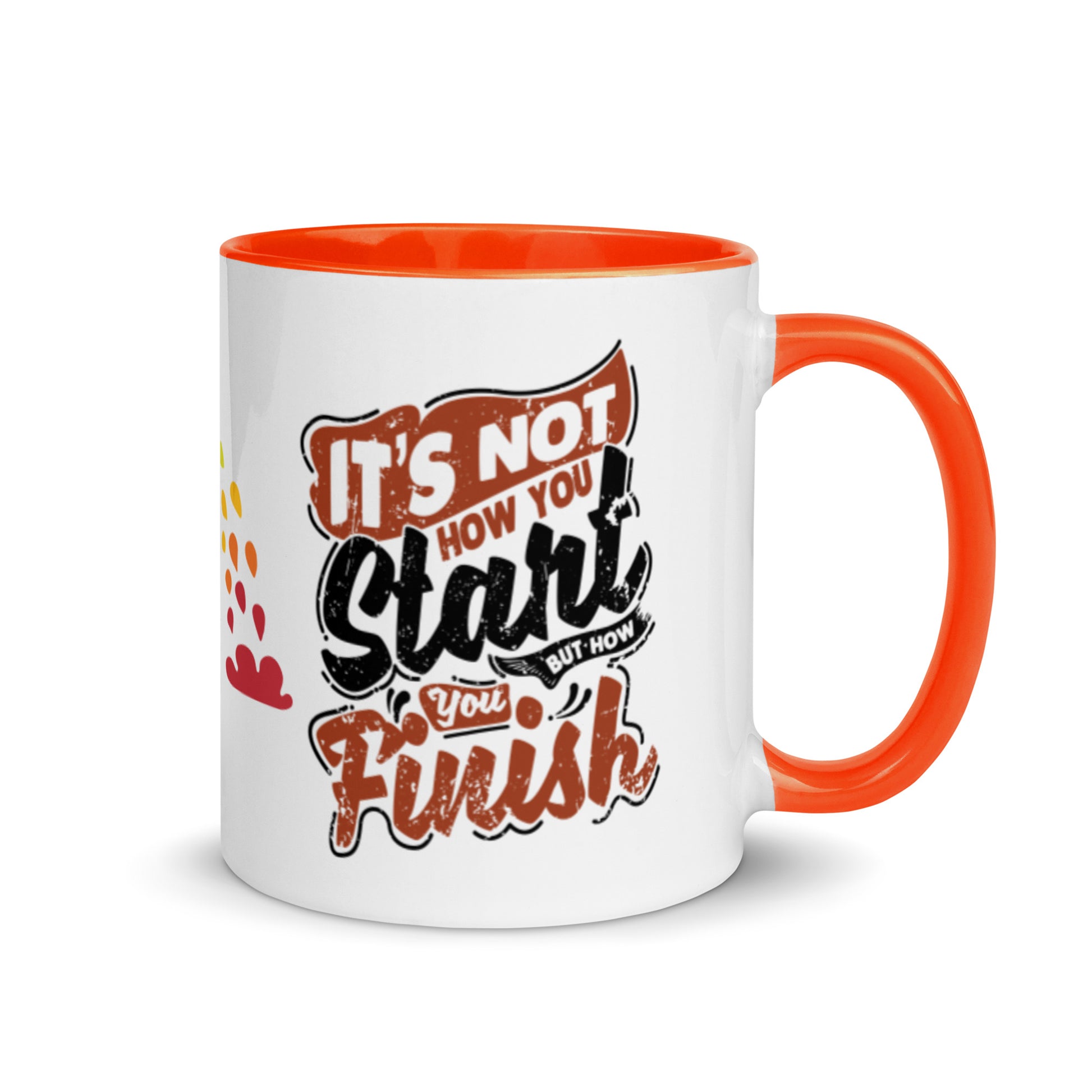 Mug Its Not How You Start But How You Finish - Pixellly