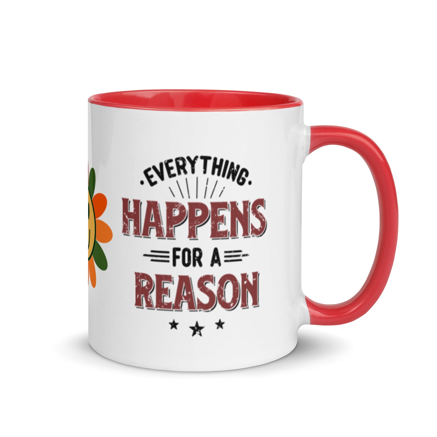 Mug Everything Happens For A Reason - Pixellly
