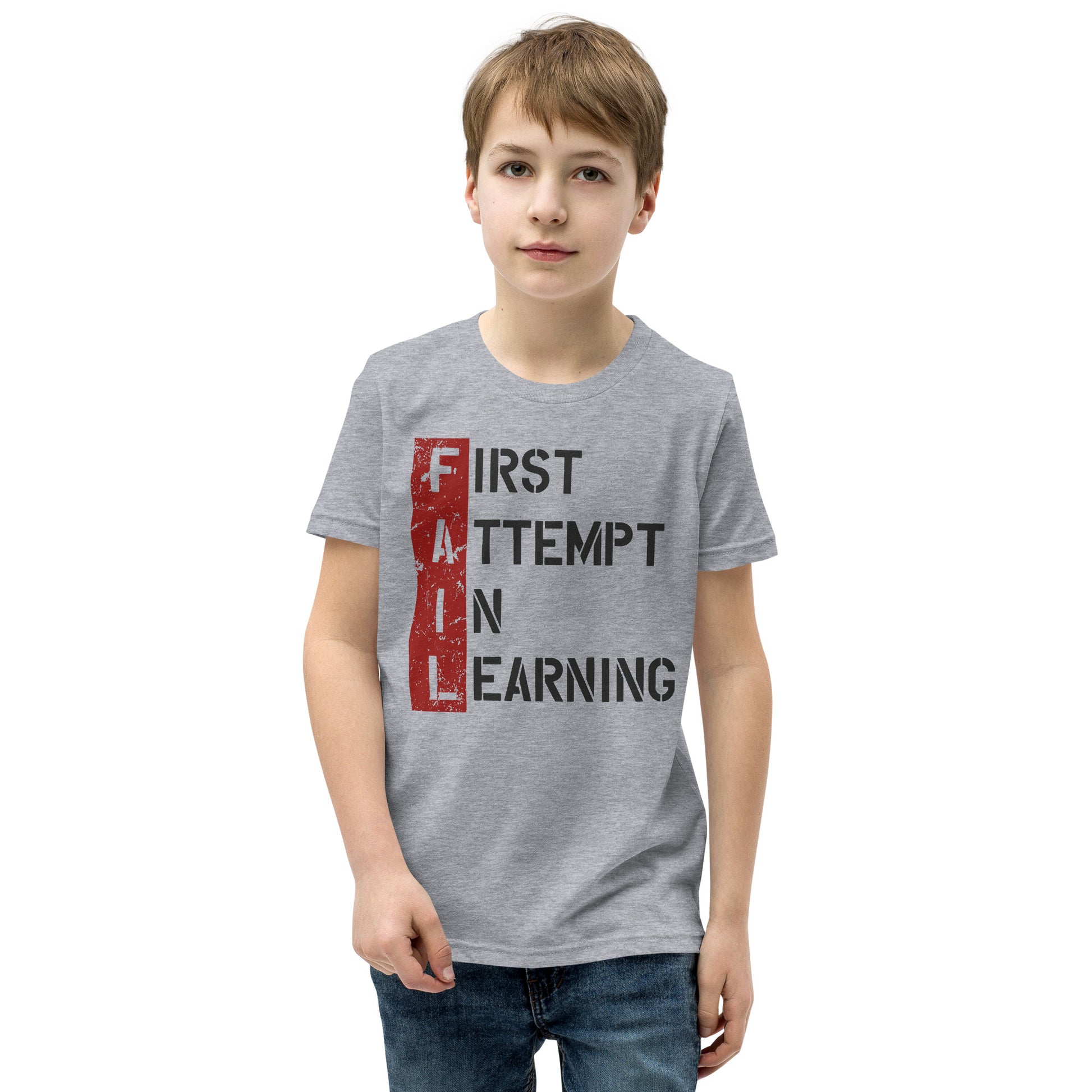 Boys FAIL Short Sleeve T-Shirt - Pixellly