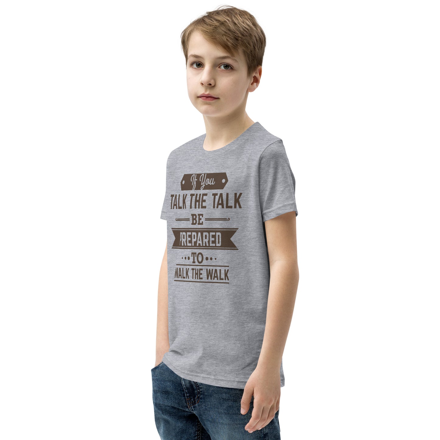 Boys Talk The Talk Short Sleeve T-Shirt - Pixellly
