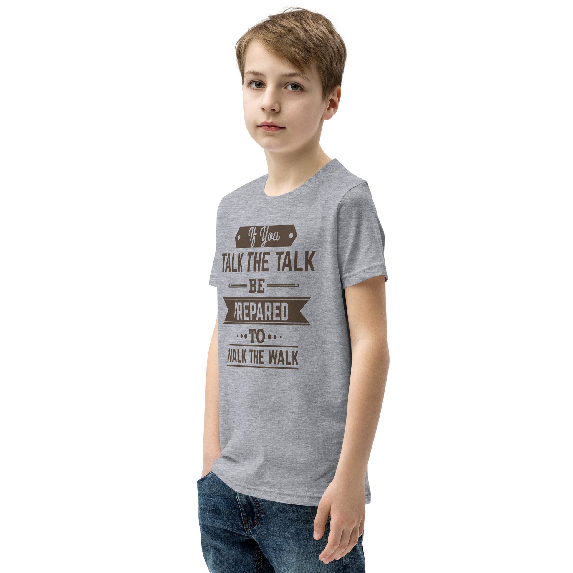 Boys Talk The Talk Short Sleeve T-Shirt - Pixellly