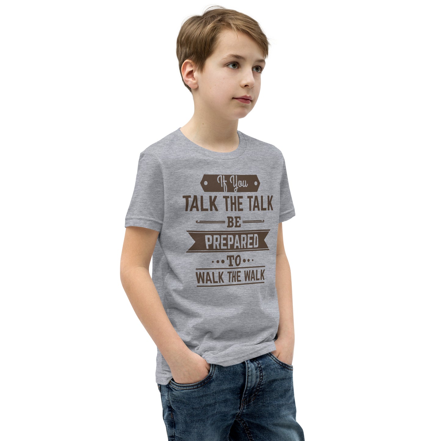 Boys Talk The Talk Short Sleeve T-Shirt - Pixellly