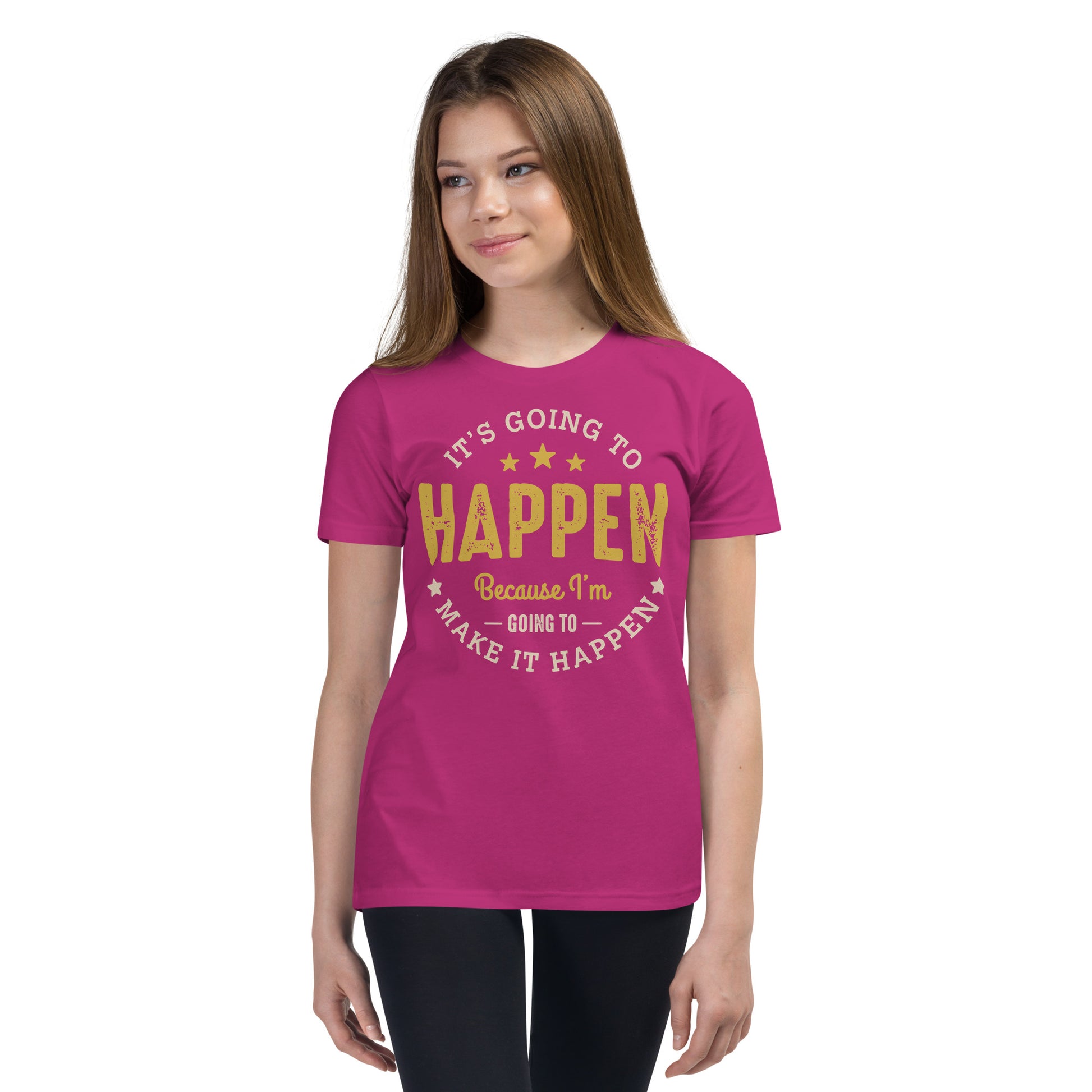 Girls It’s Going To Happen Short Sleeve T-Shirt - Pixellly