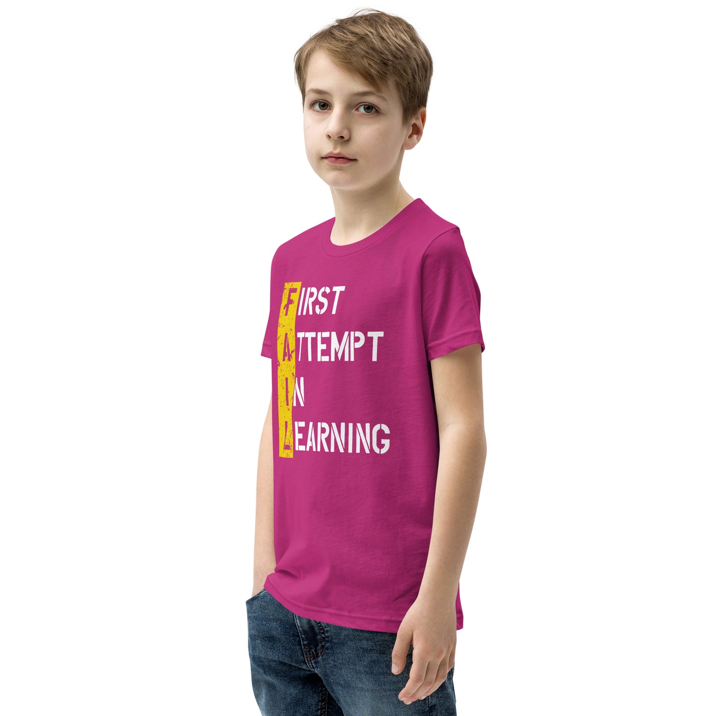 Boys FAIL Short Sleeve T-Shirt - Pixellly