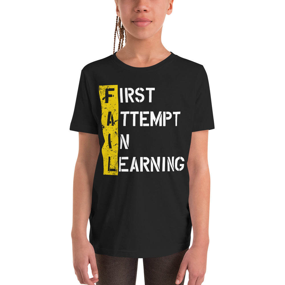 Girls FAIL Short Sleeve T-Shirt - Pixellly