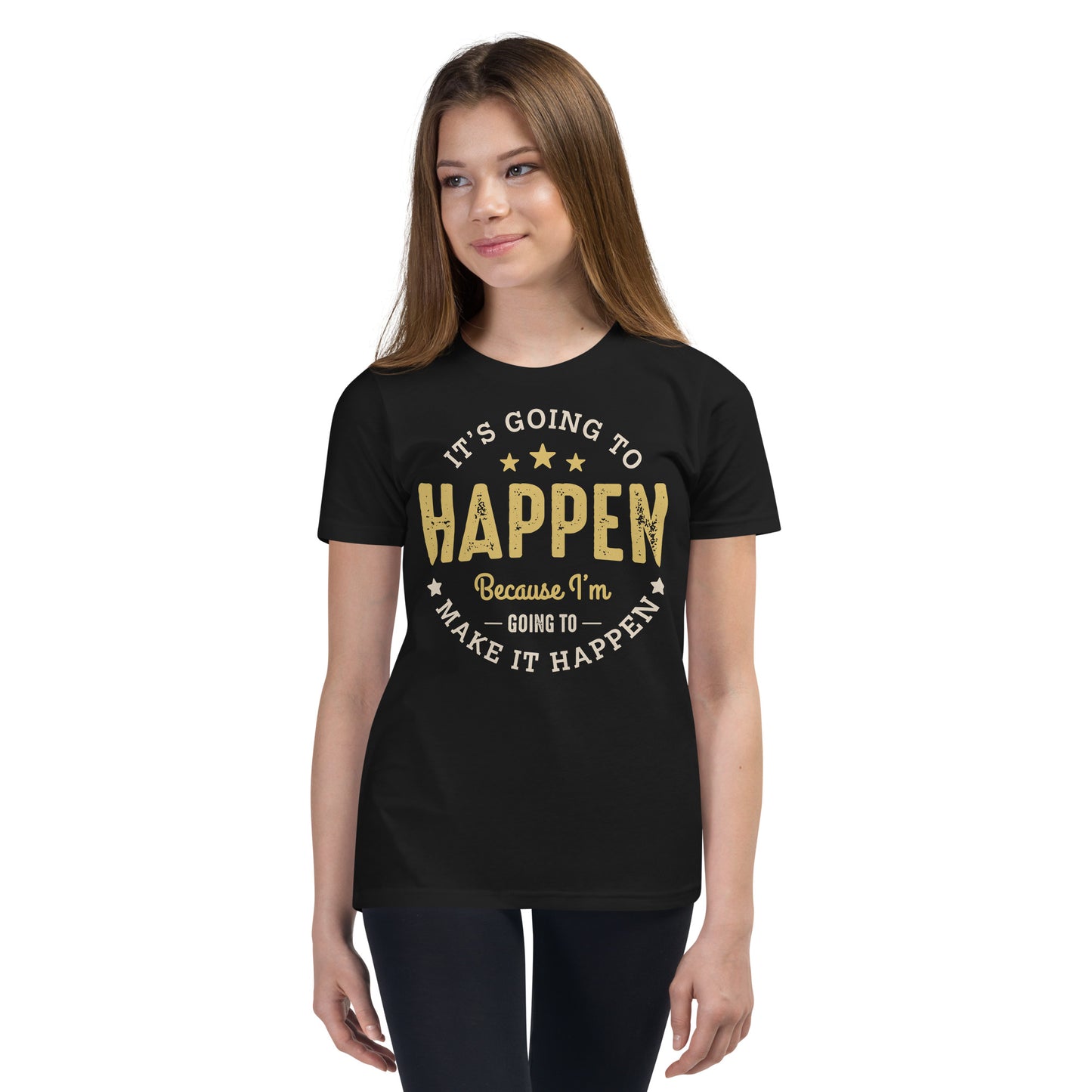 Girls It’s Going To Happen Short Sleeve T-Shirt - Pixellly