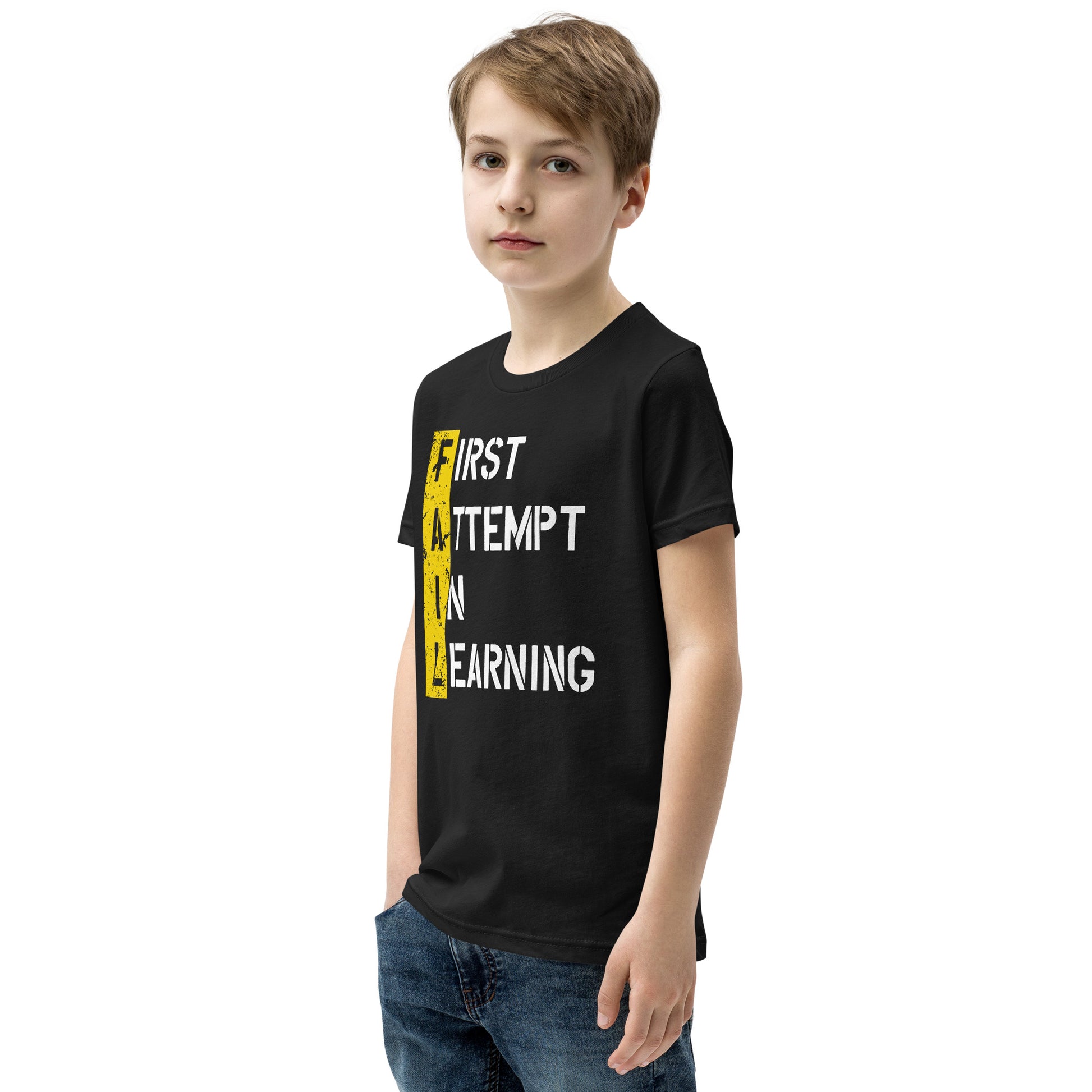 Boys FAIL Short Sleeve T-Shirt - Pixellly
