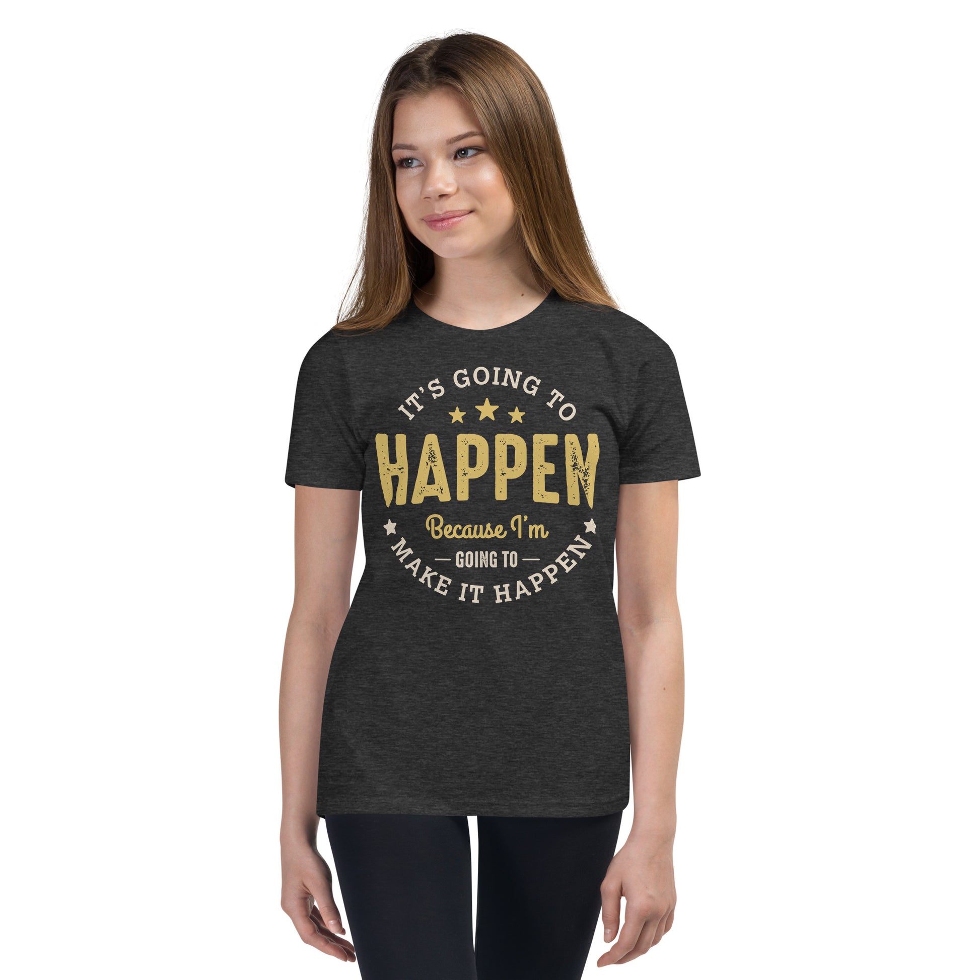 Girls It’s Going To Happen Short Sleeve T-Shirt - Pixellly
