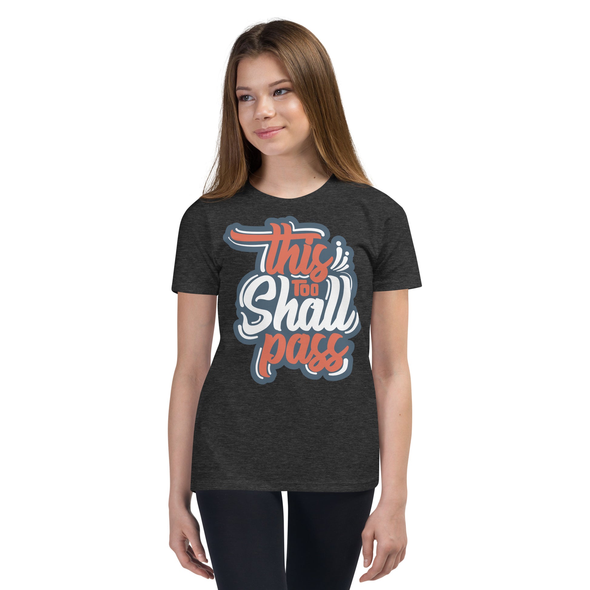 Girls This Too Shall Pass Short Sleeve T-Shirt - Pixellly