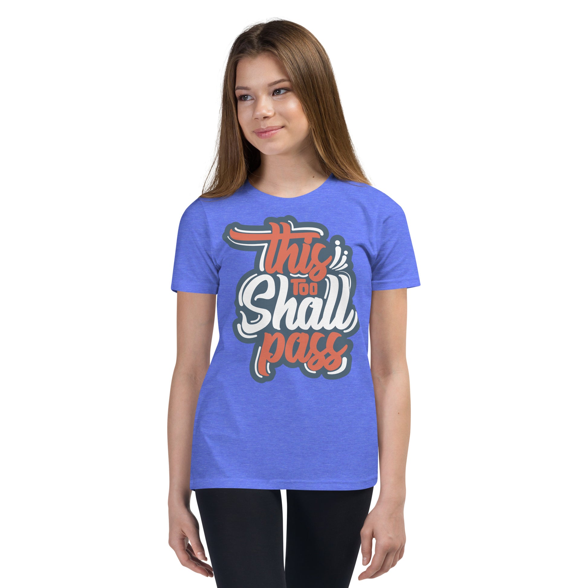 Girls This Too Shall Pass Short Sleeve T-Shirt - Pixellly