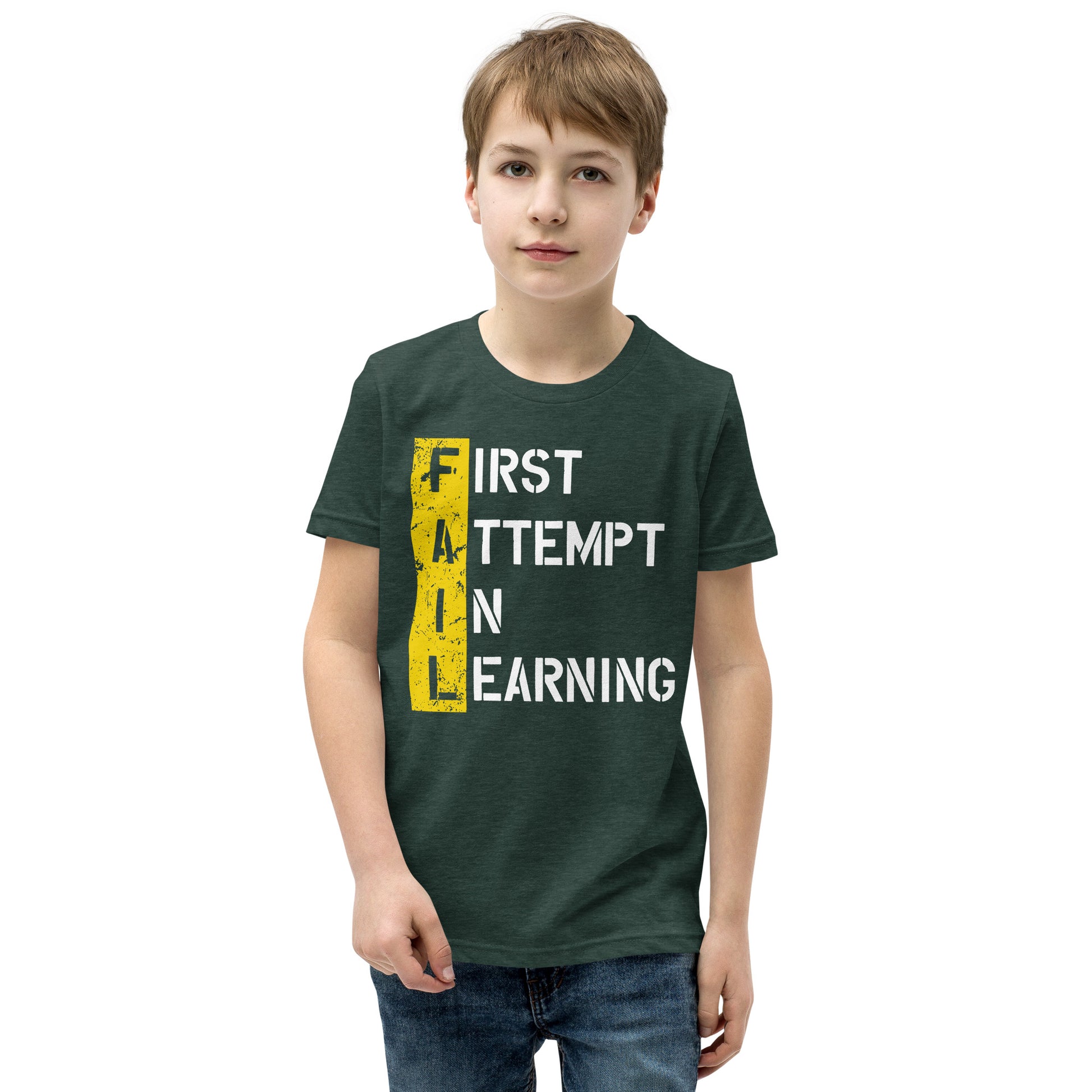 Boys FAIL Short Sleeve T-Shirt - Pixellly