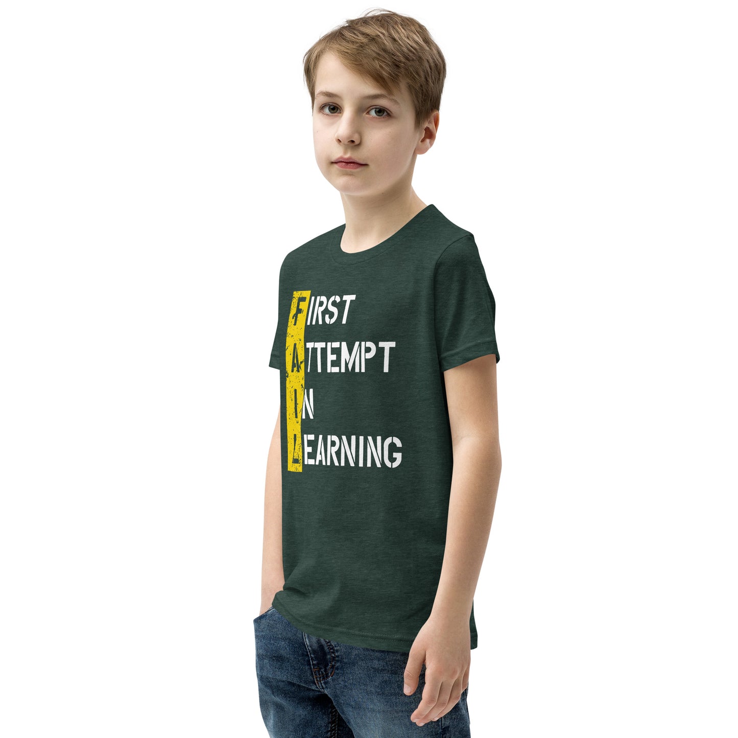 Boys FAIL Short Sleeve T-Shirt - Pixellly
