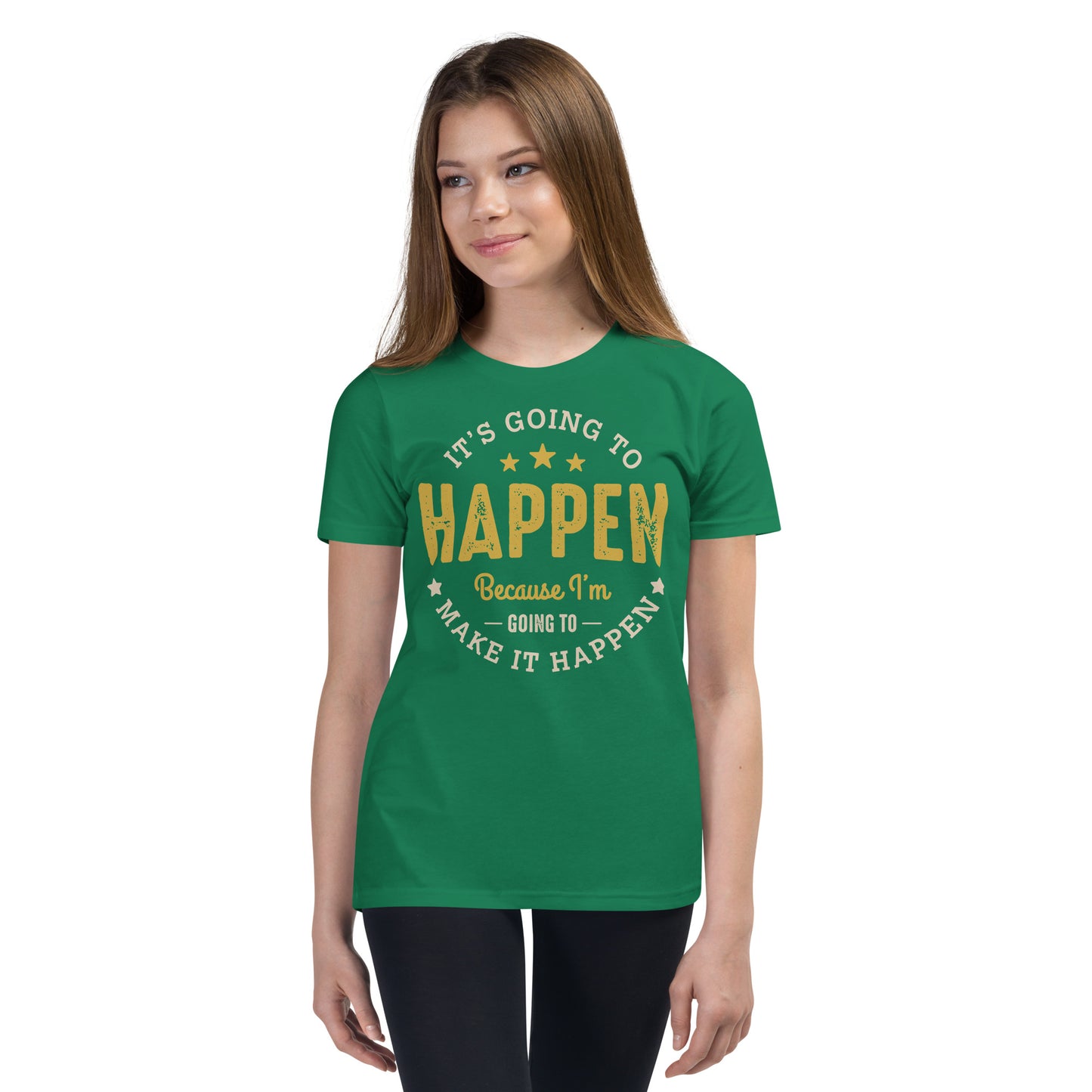 Girls It’s Going To Happen Short Sleeve T-Shirt - Pixellly