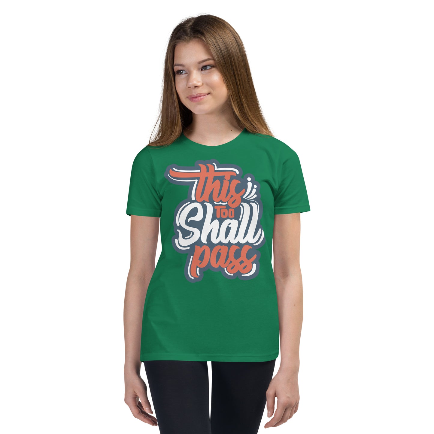Girls This Too Shall Pass Short Sleeve T-Shirt - Pixellly