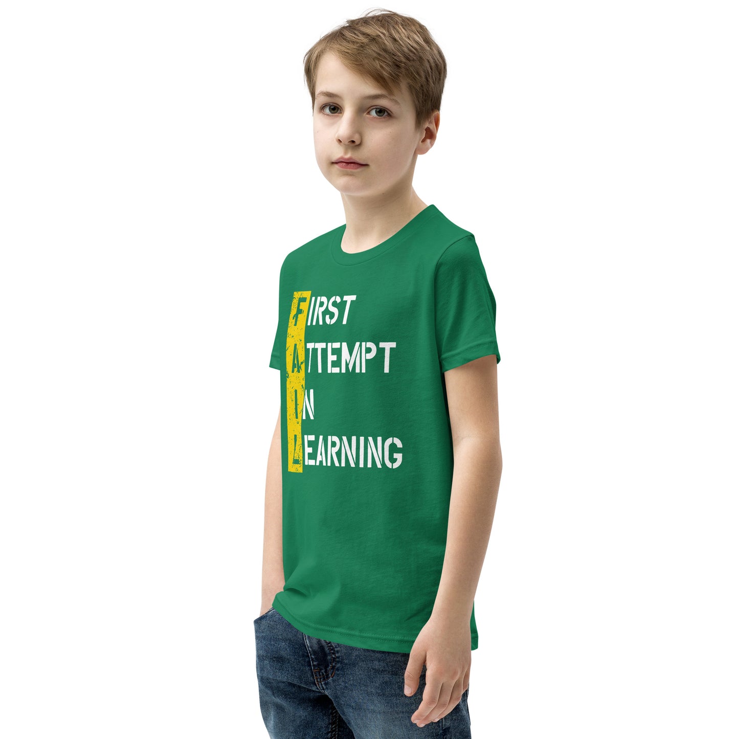 Boys FAIL Short Sleeve T-Shirt - Pixellly