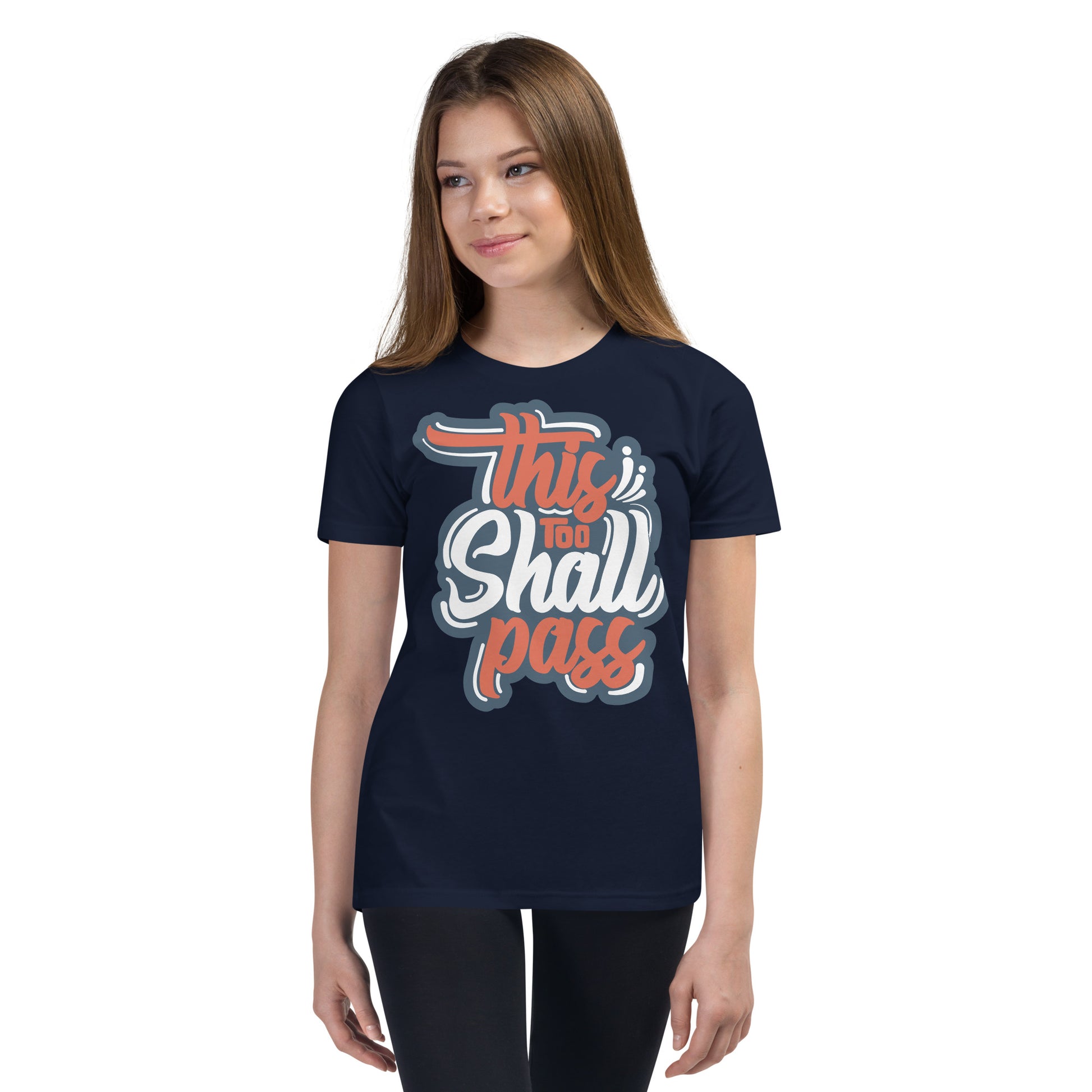 Girls This Too Shall Pass Short Sleeve T-Shirt - Pixellly