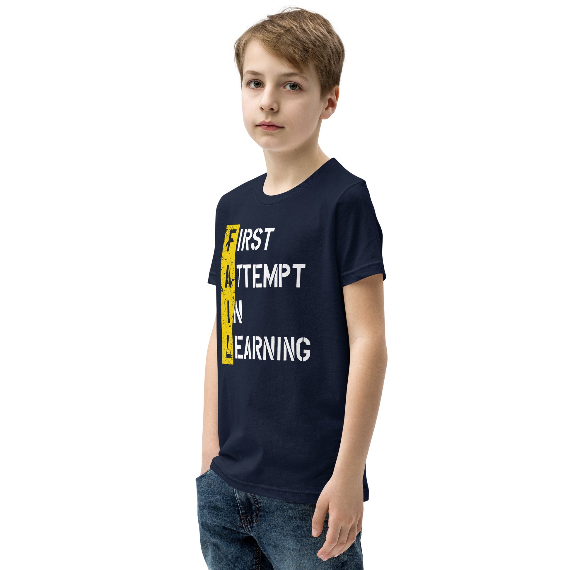 Boys FAIL Short Sleeve T-Shirt - Pixellly