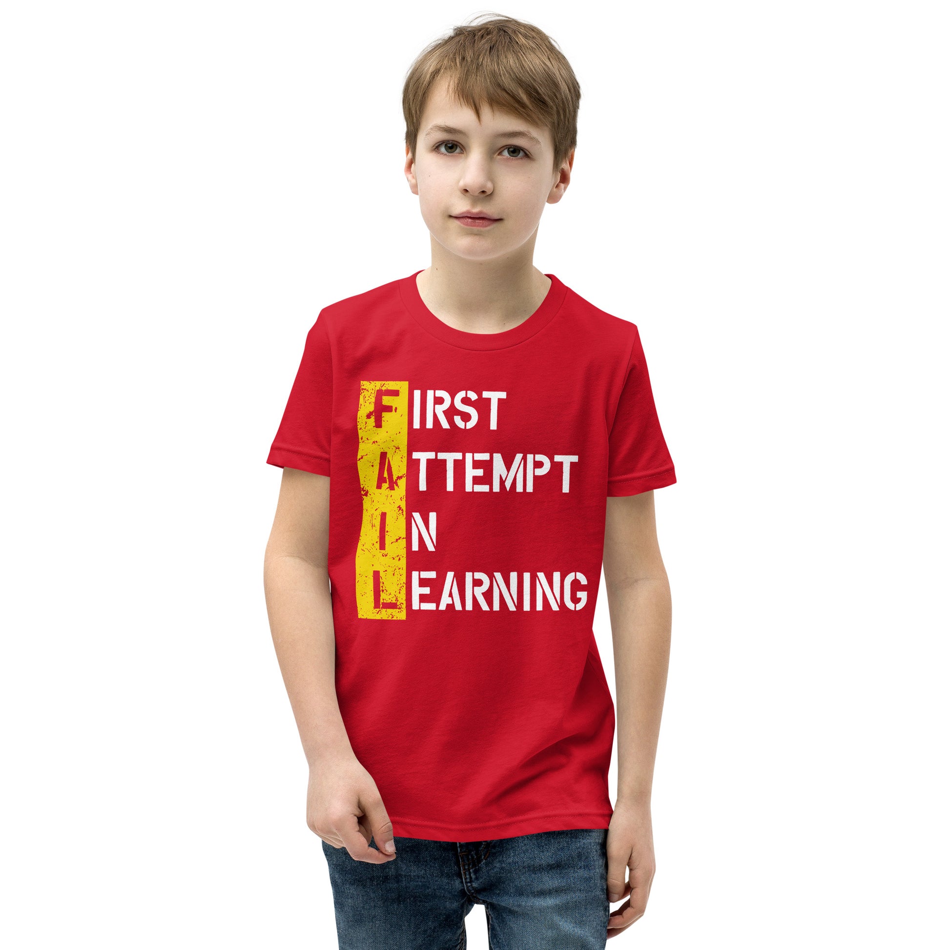 Boys FAIL Short Sleeve T-Shirt - Pixellly
