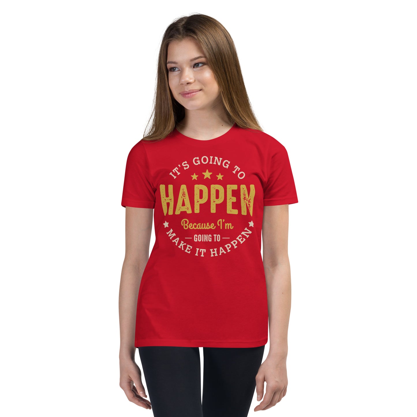 Girls It’s Going To Happen Short Sleeve T-Shirt - Pixellly