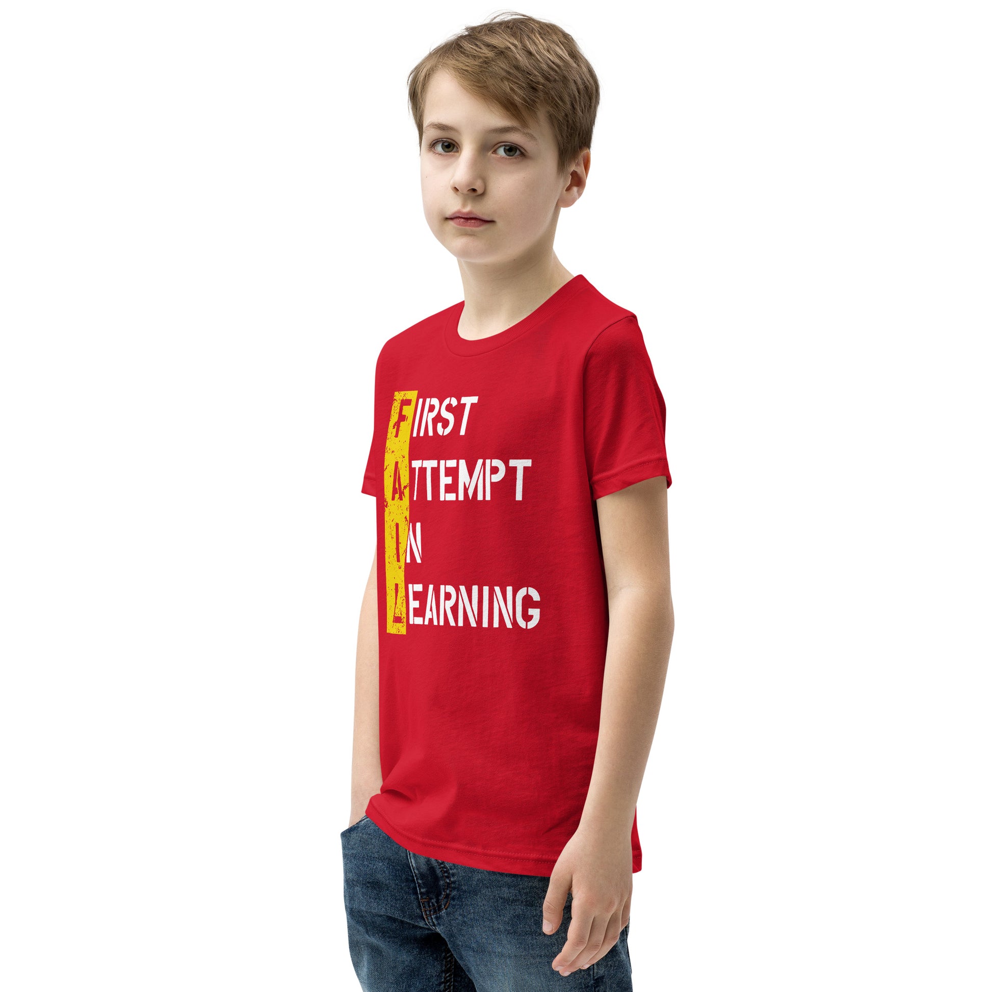 Boys FAIL Short Sleeve T-Shirt - Pixellly