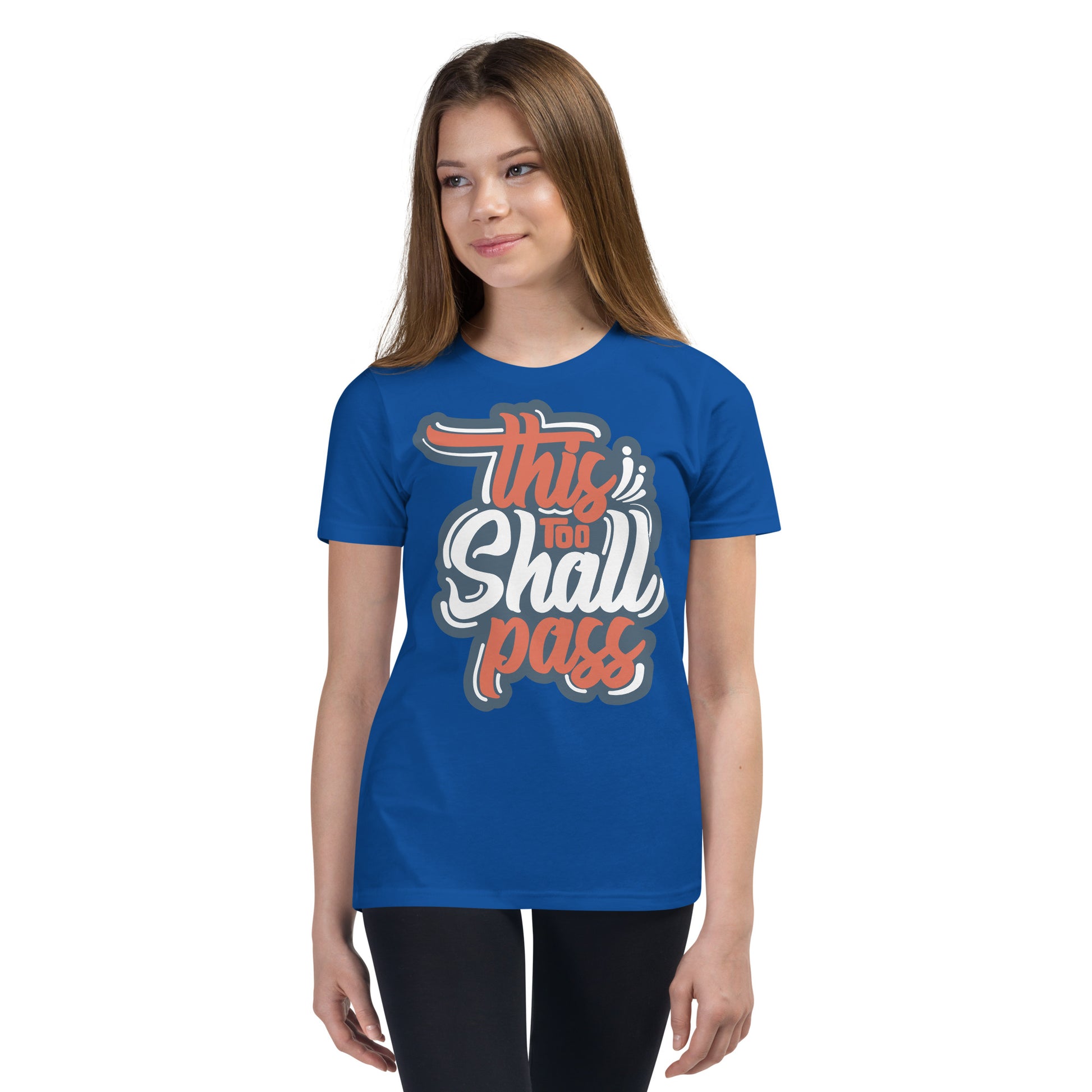 Girls This Too Shall Pass Short Sleeve T-Shirt - Pixellly