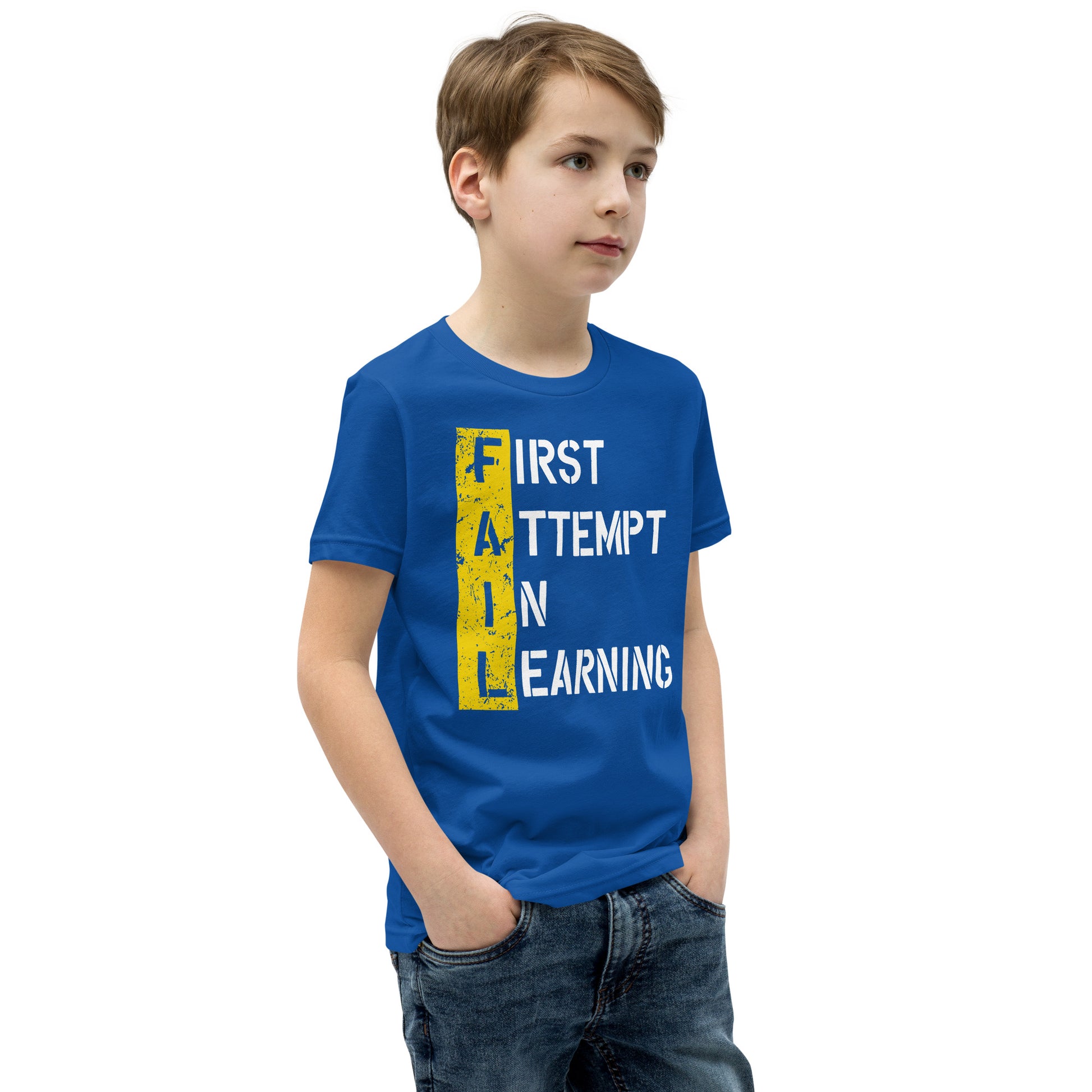 Boys FAIL Short Sleeve T-Shirt - Pixellly