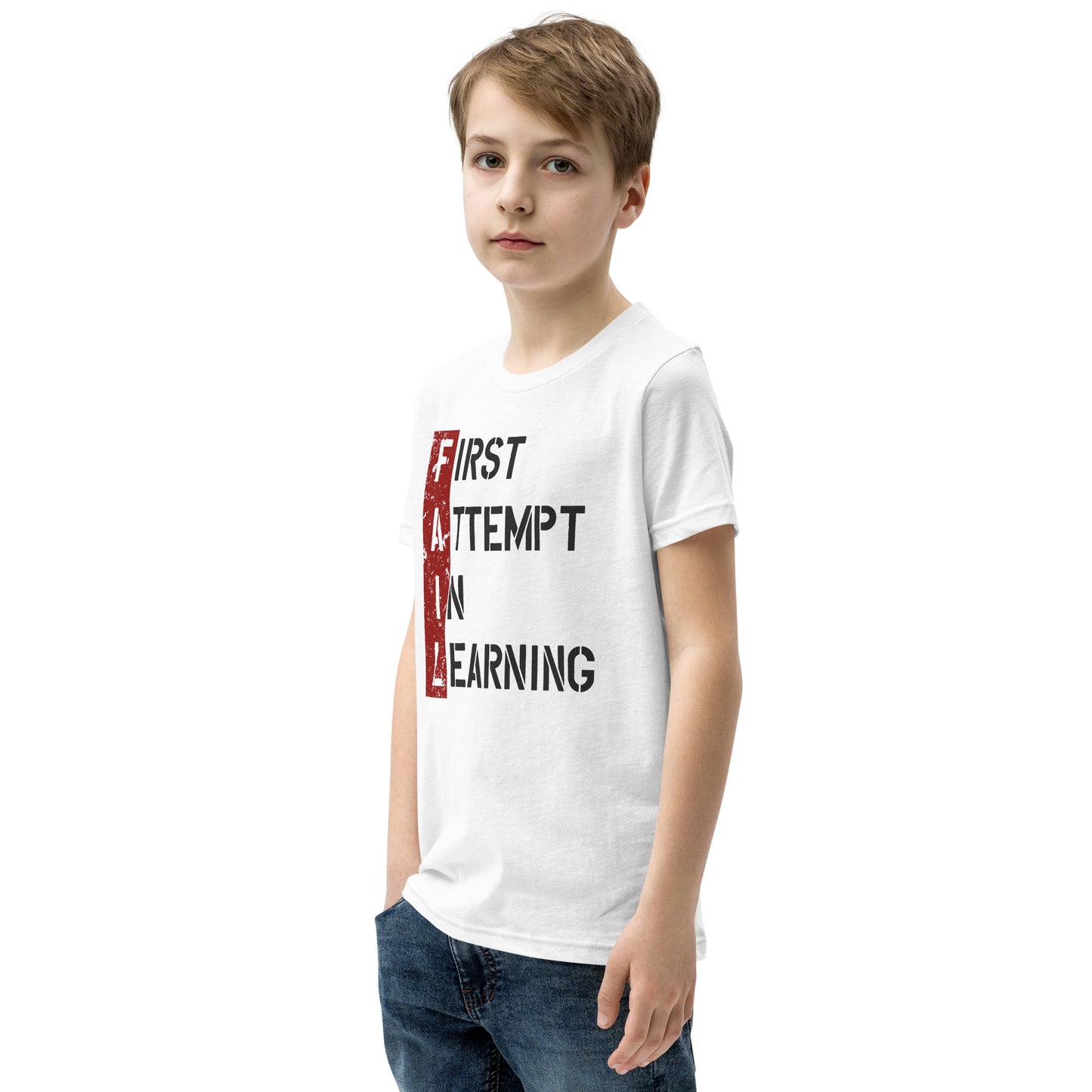 Boys FAIL Short Sleeve T-Shirt - Pixellly